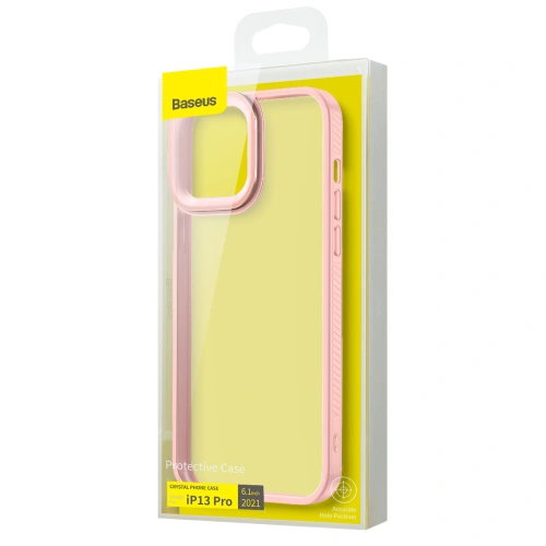 Kup Etui Baseus Crystal Apple iPhone 13 Pro (Roz) - BSU2963PNK - {ean13} - Sklep Home Screen