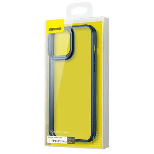 Kup Etui Baseus Crystal Apple iPhone 13 Pro Max (albastru) - BSU2964BLU - {ean13} - Sklep Home Screen