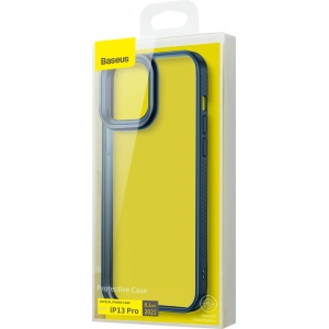 Baseus Apple Tasche Crystal iPhone 13 Pro (blau)