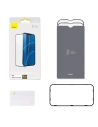 Kup Tvrzené sklo 0.3mm Baseus SGQP030201 Apple iPhone 13 Pro Max [2 PACK] (černý rámeček) - BSU2971 - {ean13} - Sklep Home Screen