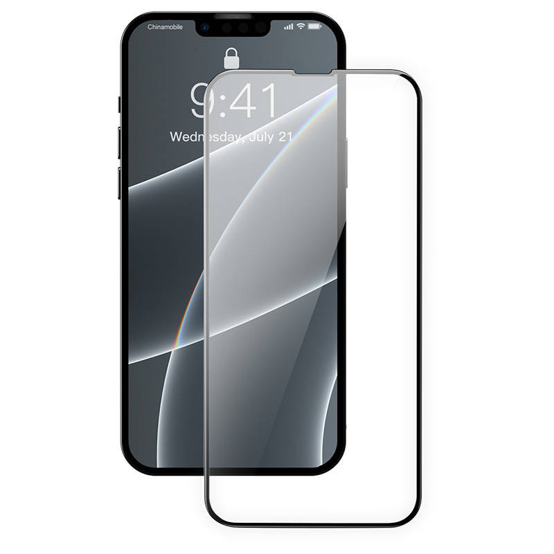 Baseus SGQP020101 Glass 0.23mm Apple iPhone 13/13 Pro [2 PACK] (black)