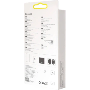 Kup Sticlă securizată 0.23mm Baseus SGQP020101 Apple iPhone 16e / 14 / 13 / 13 Pro [2 PACK] (ramă neagră) - BSU2979 - {ean13} - Sklep Home Screen