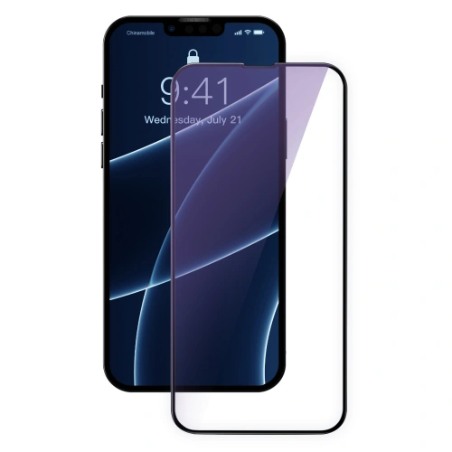 Kup Tvrzené sklo 0.3mm Baseus SGQP010301 Antiblue Apple iPhone 13 mini [2 PACK] (černý rámeček) - BSU2982 - {ean13} - Sklep Home Screen