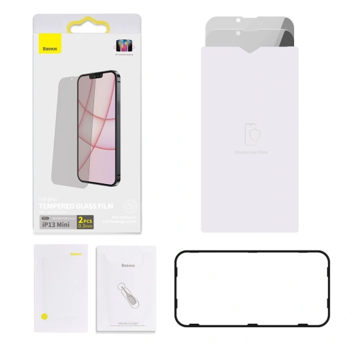 Kup Szkło prywatyzujące 0.3mm Baseus SGBL020602 Privacy Apple iPhone 13 mini [2 PACK] - BSU2984 - {ean13} - Sklep Home Screen