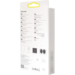 Szkło prywatyzujące 0.3mm Baseus SGQP010701 Privacy Apple iPhone 16e / 14 / 13 / 13 Pro [2 PACK] (czarna ramka)