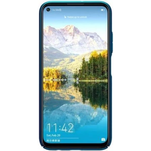 Kup Etui Nillkin Super Frosted Shield Huawei P40 Lite Peacock Blue - NLK134BLU - {ean13} - Sklep Home Screen
