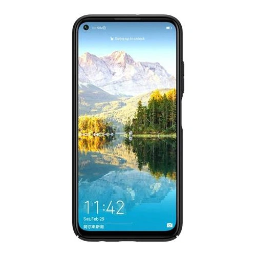 Kup Nillkin Tasche Super Frosted Shield Huawei P40 Lite Schwarz - NLK133BLK - {ean13} - Sklep Home Screen