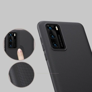 Kup Etui Nillkin Super Frosted Shield Huawei P40 Fekete - NLK132BLK - {ean13} - Sklep Home Screen
