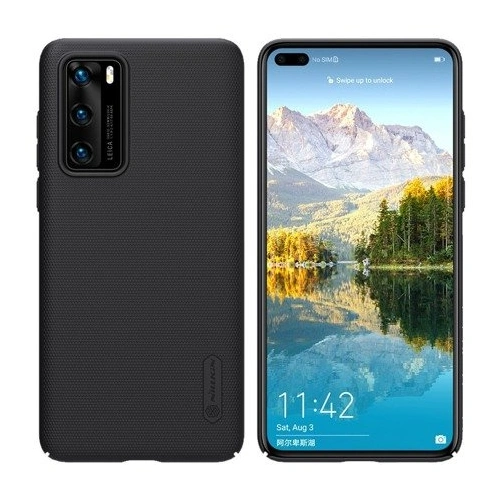 Kup Etui Nillkin Super Frosted Shield Huawei P40 Fekete - NLK132BLK - {ean13} - Sklep Home Screen