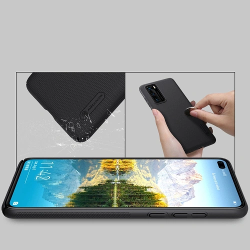 Kup Etui Nillkin Super Frosted Shield Huawei P40 Black - NLK132BLK - {ean13} - Sklep Home Screen