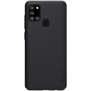 Kup Etui Nillkin Super Frosted Shield Samsung Galaxy A21s Black - NLK130BLK - {ean13} - Sklep Home Screen