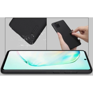 Kup Etui Nillkin Super Frosted Shield Samsung Galaxy Note 10 Lite Black - NLK129BLK - {ean13} - Sklep Home Screen