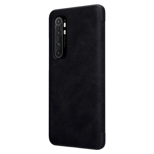 Kup Etui Nillkin QIN Xiaomi Mi Note 10 Lite Fekete - NLK127BLK - {ean13} - Sklep Home Screen