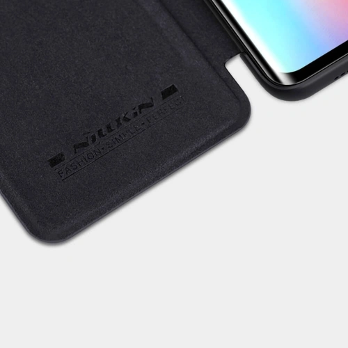 Kup Etui Nillkin QIN Xiaomi Mi Note 10 Lite Fekete - NLK127BLK - {ean13} - Sklep Home Screen