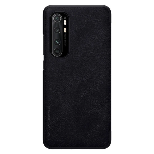 Kup Etui Nillkin QIN Xiaomi Mi Note 10 Lite Fekete - NLK127BLK - {ean13} - Sklep Home Screen
