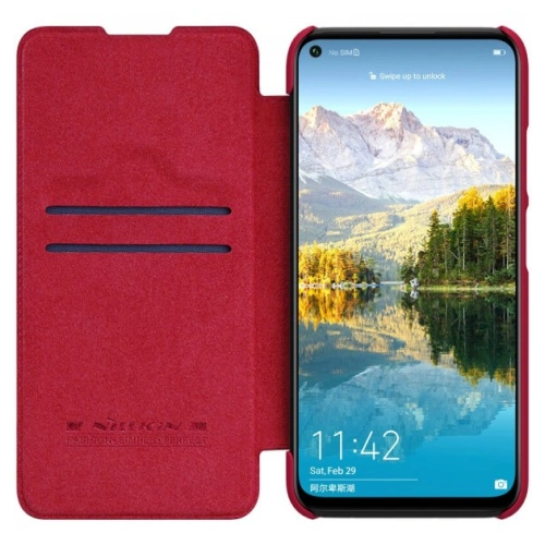 Kup Etui Nillkin QIN Huawei P40 Lite Red - NLK125RED - {ean13} - Sklep Home Screen