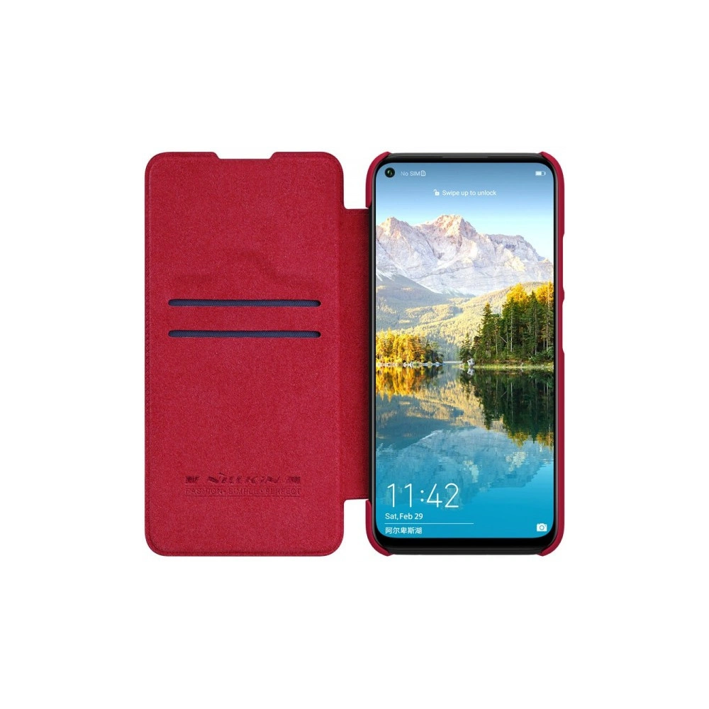 Etui Nillkin QIN Huawei P40 Lite Red