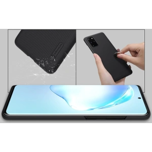 Kup Etui Nillkin Super Frosted Shield Samsung Galaxy S20+ Plus Black - NLK105BLK - {ean13} - Sklep Home Screen