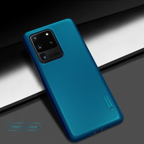 Kup Etui Nillkin Super Frosted Shield Samsung Galaxy S20 Ultra Peacock Blue - NLK104BLU - {ean13} - Sklep Home Screen