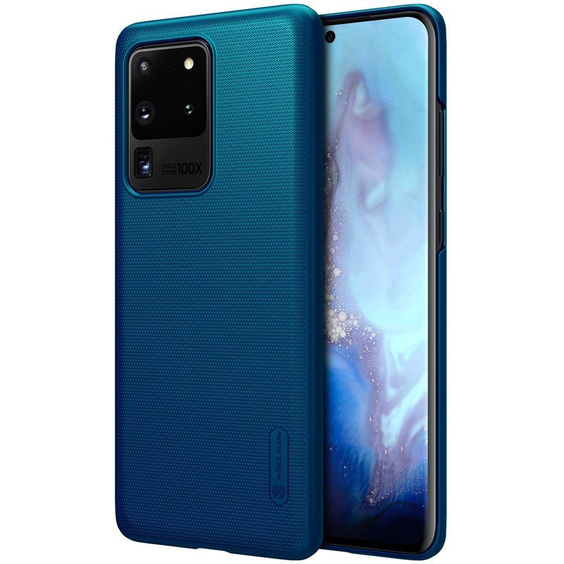 Buy Nillkin Super Frosted Shield Samsung Galaxy S20 Ultra Peacock Blue - 6902048195448 - NLK104BLU - Homescreen.pl