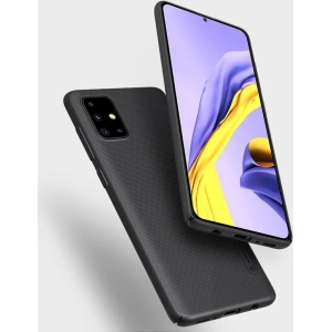 Kup Etui Nillkin Super Frosted Shield Samsung Galaxy A71 Black - NLK101BLK - {ean13} - Sklep Home Screen