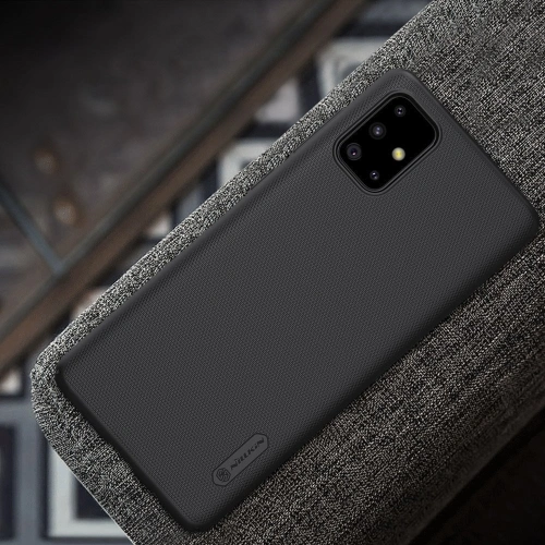 Kup Etui Nillkin Super Frosted Shield Samsung Galaxy A71 Černá - NLK101BLK - {ean13} - Sklep Home Screen