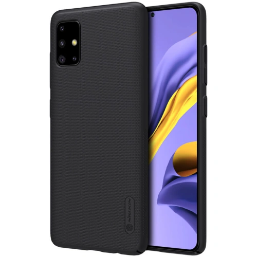 Kup Etui Nillkin Super Frosted Shield Samsung Galaxy A51 Fekete - NLK100BLK - {ean13} - Sklep Home Screen