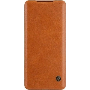 Kup Etui Nillkin QIN Samsung Galaxy S20 Ultra Brown - NLK099BR - {ean13} - Sklep Home Screen