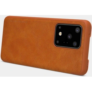 Kup Etui Nillkin QIN Samsung Galaxy S20 Ultra Brown - NLK099BR - {ean13} - Sklep Home Screen