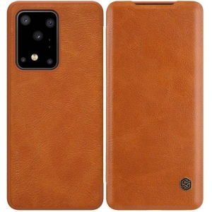 Kup Etui Nillkin QIN Samsung Galaxy S20 Ultra Brown - NLK099BR - {ean13} - Sklep Home Screen