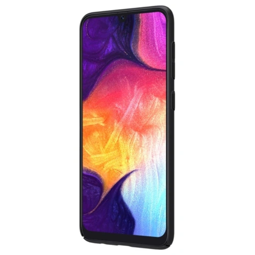 Kup Etui Nillkin Super Frosted Shield Samsung Galaxy A50/A50s Fekete - NLK063BLK - {ean13} - Sklep Home Screen