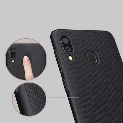 Kup Etui Nillkin Super Frosted Shield Samsung Galaxy A30 Fekete - NLK062BLK - {ean13} - Sklep Home Screen