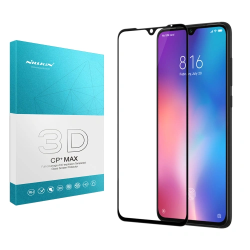 Kup Edzett üveg Nillkin 3D CP+ Max Xiaomi Mi9 Fekete - NLK057BLK - {ean13} - Sklep Home Screen