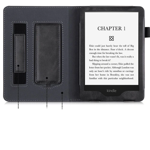 Buy Tech-Protect Smartcase 2 Kindle Paperwhite 5/Signature Edition Black - THP814BLK - {ean13} - Home Screen Store Europe