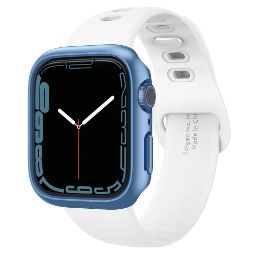 Kup Case Spigen Thin Fit Apple Watch 4/5/6/7/SE/8/9 40/41mm Blau - SPN2036BLU - {ean13} - Sklep Home Screen