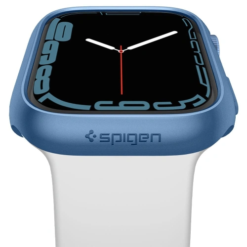 Kup Etui Spigen Thin Fit Apple Watch 4/5/6/7/SE/8/9 40/41mm Modrá - SPN2036BLU - {ean13} - Sklep Home Screen