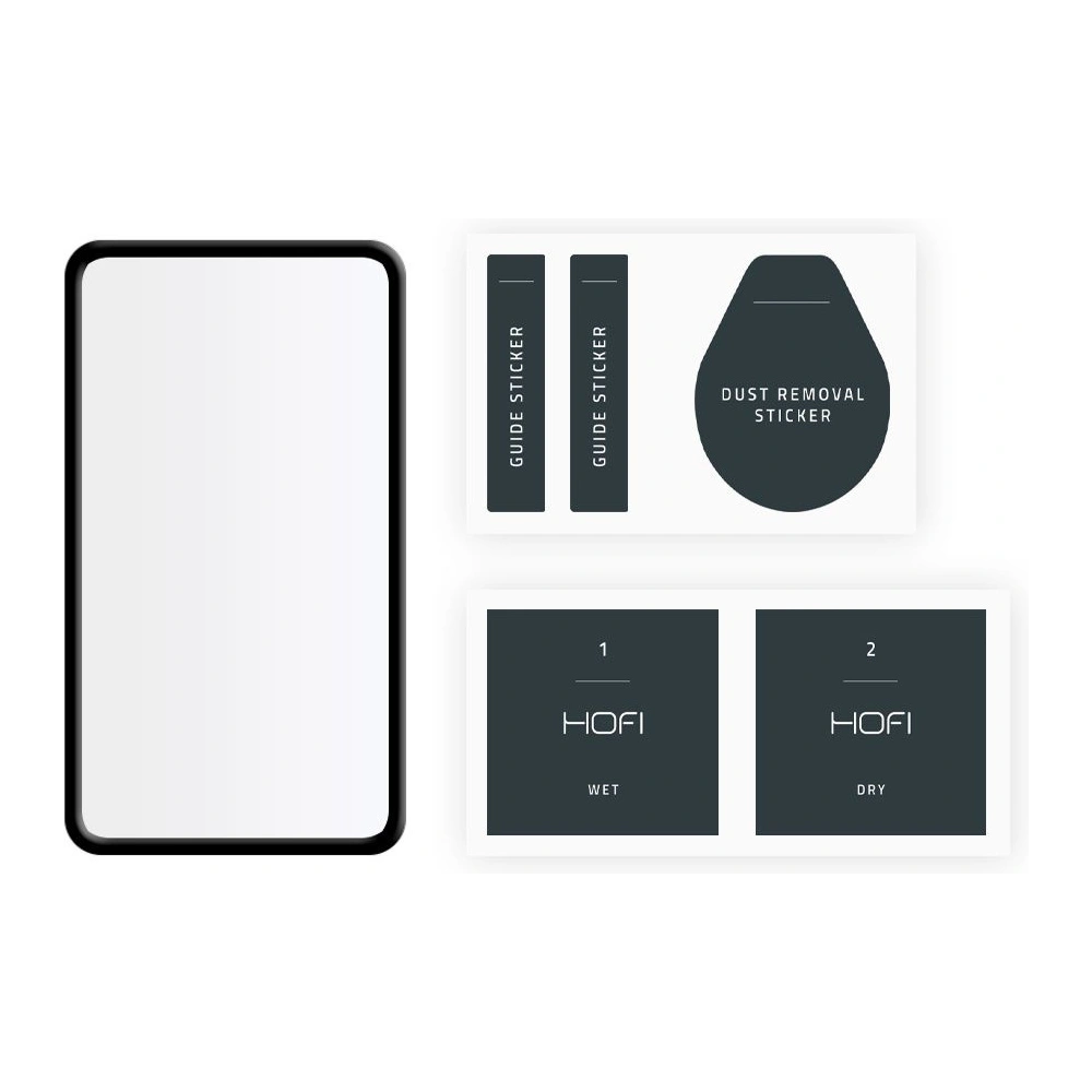 Szkło hybrydowe Hofi Hybrid Pro+ Redmi Smart Band Pro Black