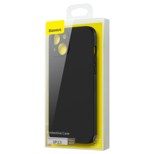 Kup Etui Baseus Silica Apple iPhone 13 (negru) - BSU2991BLK - {ean13} - Sklep Home Screen