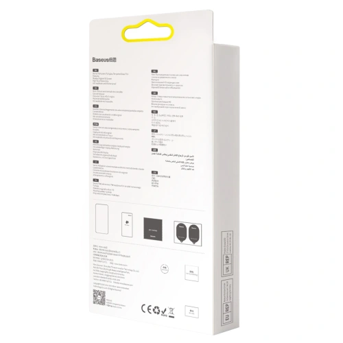 Kup Sklo privatizující 0.3mm Baseus SGQP010601 Privacy Apple iPhone 13 mini [2 PACK] (černý rámek) - BSU2995BLK - {ean13} - Sklep Home Screen