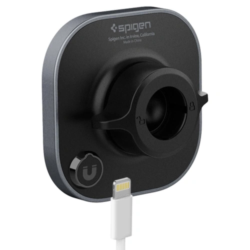 Kup Uchwyt magnetyczny do Tesla Model Y/3 Spigen OneTap MagSafe Dashboard Car Mount Black - SPN2038BLK - {ean13} - Sklep Home Screen