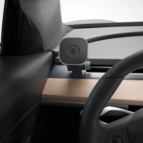 Kup Uchwyt magnetyczny do Tesla Model Y/3 Spigen OneTap MagSafe Dashboard Car Mount Black - SPN2038BLK - {ean13} - Sklep Home Screen