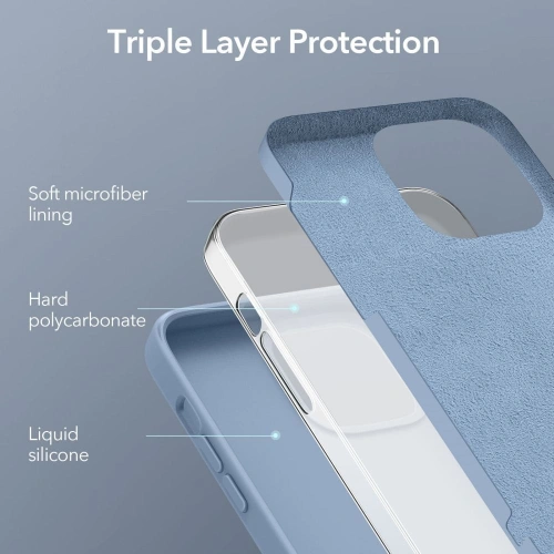 Kup Etui ESR Cloud Soft Apple iPhone 13 Pro Max Blue - ESR457BLU - {ean13} - Sklep Home Screen