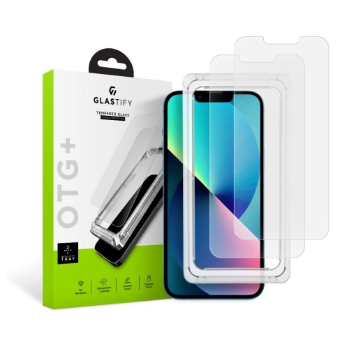 Kup Glastify Apple Gehärtetes Glas OTG+ iPhone 13 mini [2 PACK] - GST001 - {ean13} - Sklep Home Screen