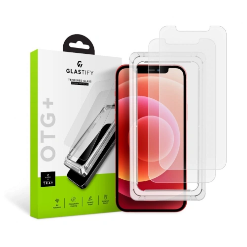 Kup Glastify Apple Gehärtetes Glas OTG+ iPhone 12/12 Pro [2 PACK] - GST004 - {ean13} - Sklep Home Screen