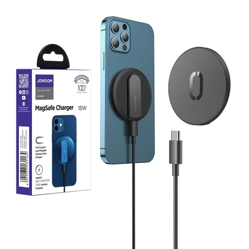 Kup Încărcător wireless Joyroom JR-A28 Magnetic MagSafe Wireless Charger 15W Negru - JYR003BLK - {ean13} - Sklep Home Screen
