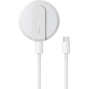 Buy Joyroom JR-A28 Magnetic MagSafe Wireless Charger 15W White - JYR004WHT - {ean13} - Home Screen Store Europe