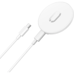 Buy Joyroom JR-A28 Magnetic MagSafe Wireless Charger 15W White - JYR004WHT - {ean13} - Home Screen Store Europe