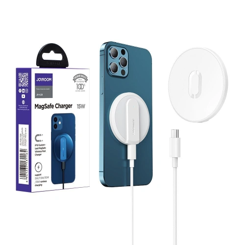 Kup Încărcător fără fir Joyroom JR-A28 Magnetic MagSafe Wireless Charger 15W Alb - JYR004WHT - {ean13} - Sklep Home Screen
