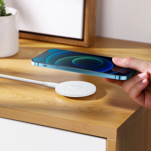 Kup Încărcător fără fir Joyroom JR-A28 Magnetic MagSafe Wireless Charger 15W Alb - JYR004WHT - {ean13} - Sklep Home Screen