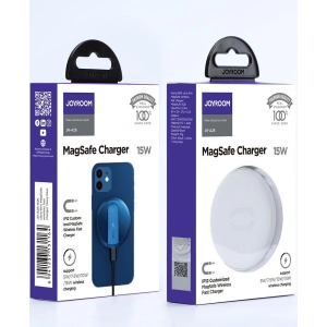 Buy Joyroom JR-A28 Magnetic MagSafe Wireless Charger 15W White - JYR004WHT - {ean13} - Home Screen Store Europe